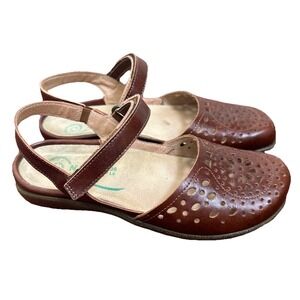 Naot Arataki Mary Jane Sandals size 36 womens brown naots Women's 5 Retail $195